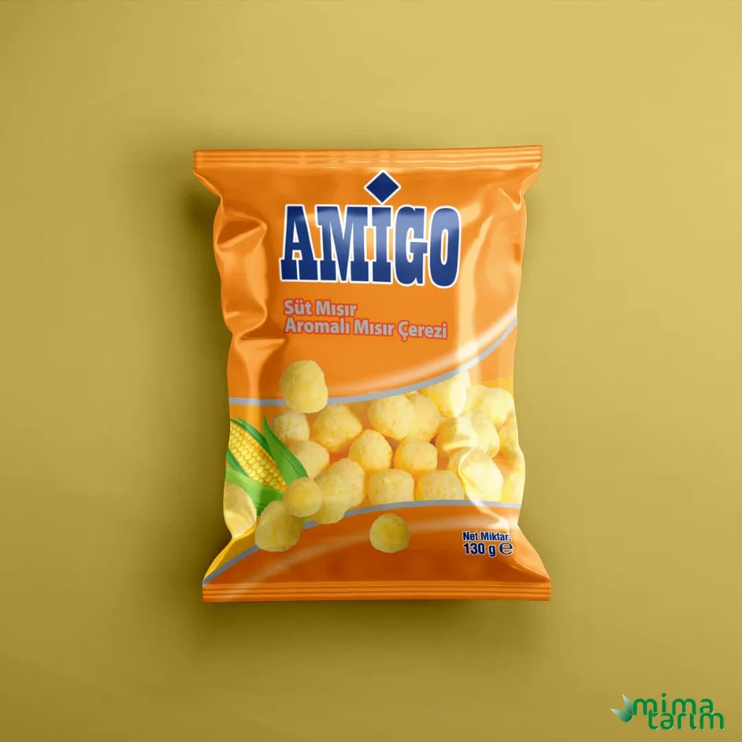 Amigo Süt Mısır Aromalı Mısır Çerezi
