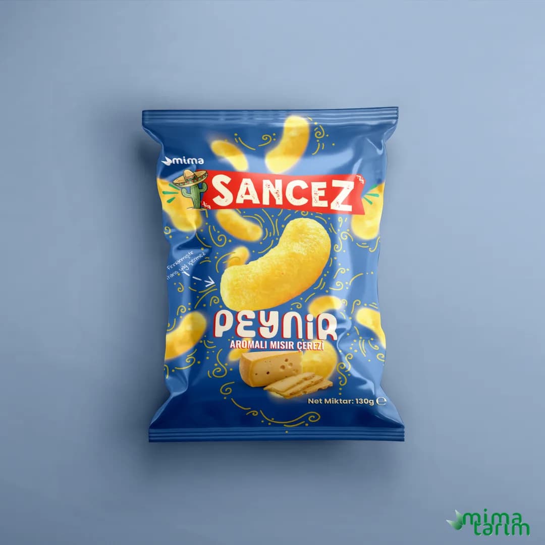 Sancez Peynir Aromalı mısır Çerezi
