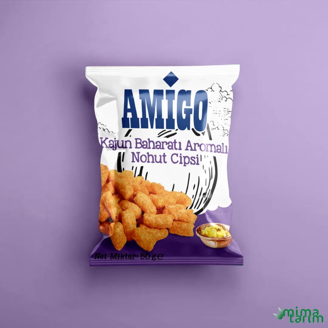 Amigo Kajun Baharatı Aromalı Nohut Cipsi