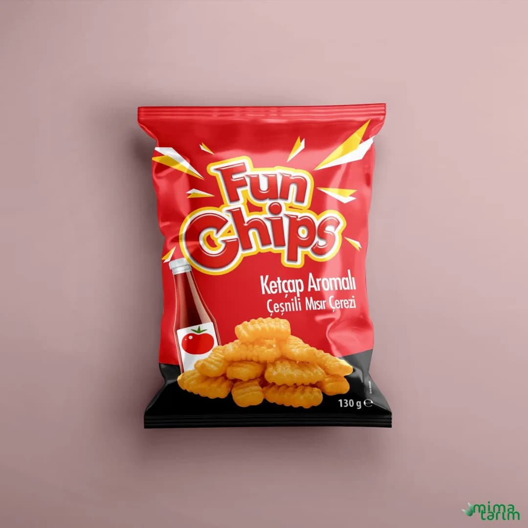 Funchips Ketçap Aromalı Mısır Çerezi